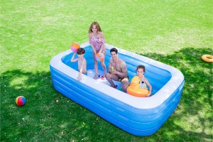 inflated pool